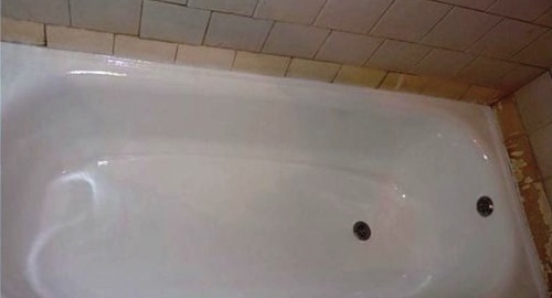 Реставрация ванны жидким акрилом | Апрелевка